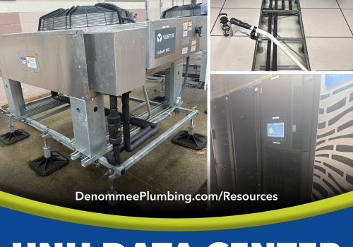 Denommee delivered a mission-critical HVAC upgrade for UNH’s data center, replacing InRow cooling systems with precision installation, phased execution, and zero downtime disruption.