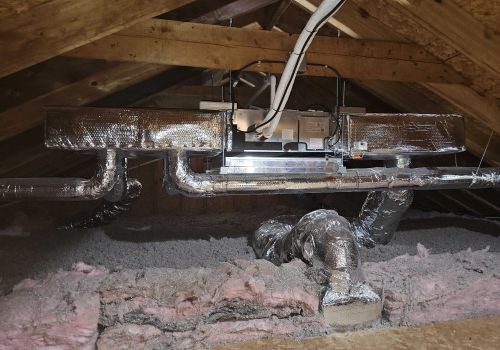 Ducted Heat Pump Furnace Air Handler HVAC