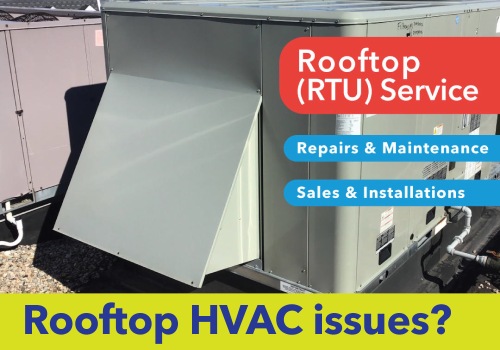 Rooftop HVAC issues? Denommee is your commercial HVAC expert for rooftop unit repairs, maintenance & upgrades.