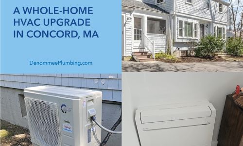Discover why heat pump systems are replacing gas heating in Concord—and why Denommee is the trusted local expert.